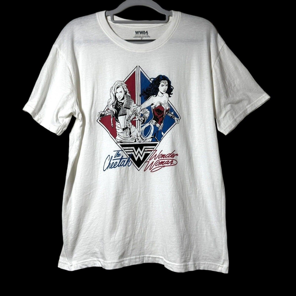 WW84 Wonder Women The Cheetah T Shirt White Size XL